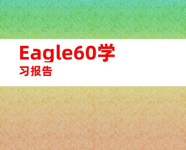Eagle60学习报告