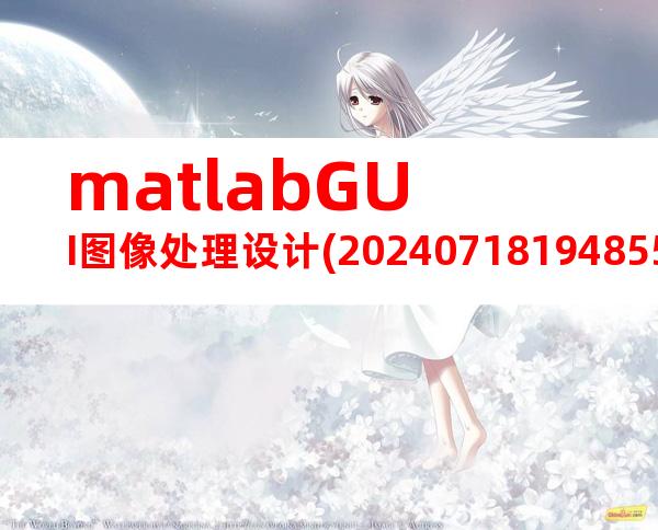 matlabGUI图像处理设计(20240718194855)