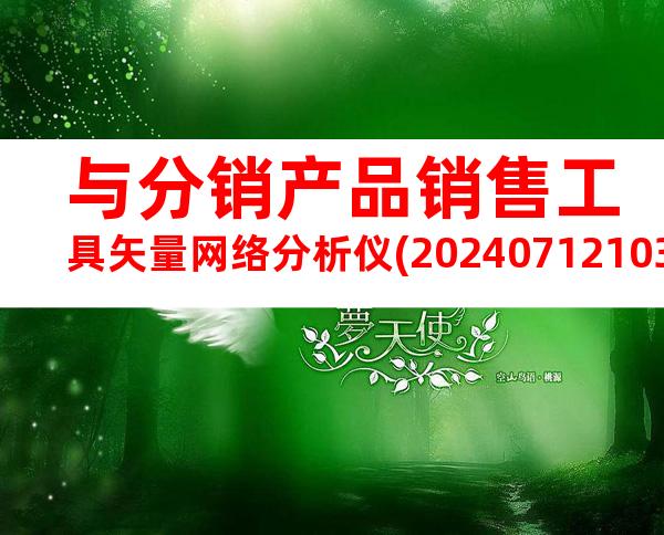 与分销产品销售工具矢量网络分析仪(20240712103015)