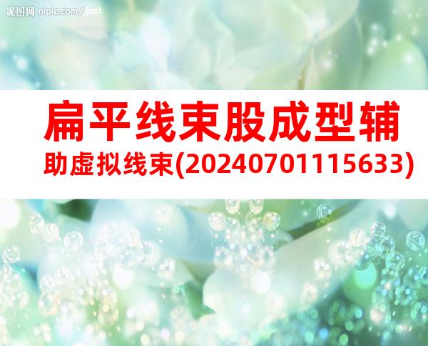 扁平线束股成型辅助虚拟线束(20240701115633)