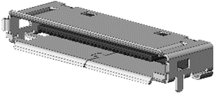 JAE DD1系列 DD1P030MA1产品图纸