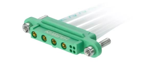Harwin Gecko G125 系列 G125-22496F3-04-04-00产品图纸