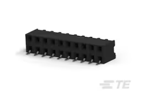 TE AMPMODU 2 mm连接器 2MM-R-D20-VS-00-M-TBP产品图纸