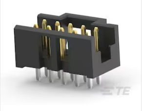 TE AMPMODU 2 mm连接器 2MM-HSP-D06-VT-02-T-TRP产品图纸
