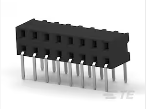 TE AMPMODU 2 mm连接器 2MM-R-D08-HT-01-M-TB产品图纸