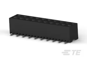 TE AMPMODU 2 mm连接器 2MM-R-D18-VS-00-H-TBP产品图纸