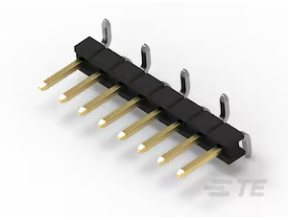 TE AMPMODU 2 mm连接器 2MM-HB-S10-VS-00-M-TBP产品图纸