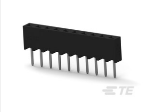 TE AMPMODU 2 mm连接器 2MM-R-S10-VT-01-F-TBP产品图纸