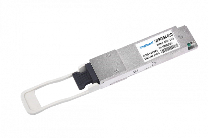 Amphenol 100Gb s QSFP28收发器 QXP85B4-02D-4产品图纸