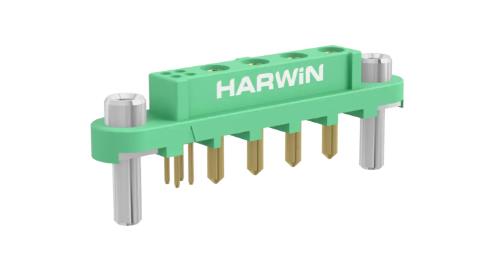 Harwin Gecko G125 系列 G125-FV104F3-04AB000P产品图纸