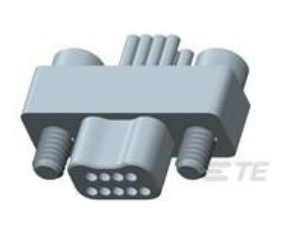 TE 微型和纳米微型 D 连接器 1925214-1产品图纸