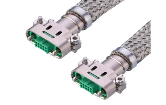 Harwin Gecko G125 系列 G125-FD22069F1-0900F1产品图纸