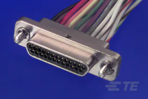 TE 微型和纳米微型 D 连接器 1-1532174-8产品图纸