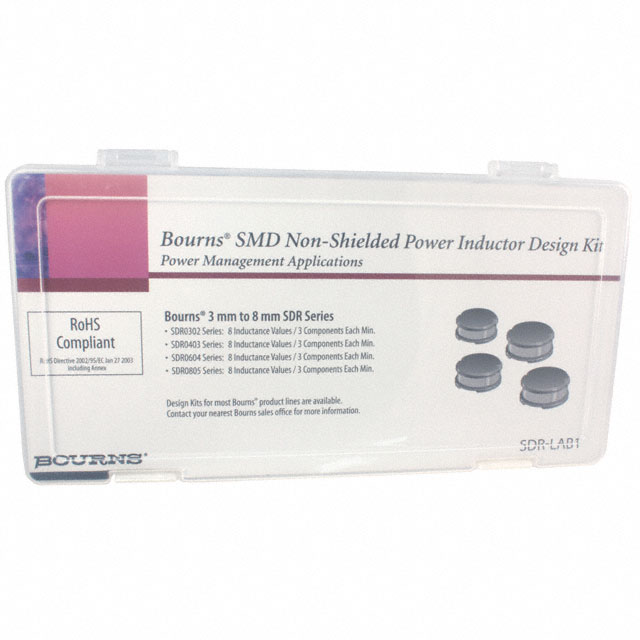 Bourns Inc. SDR0302, SDR0403, SDR0604, SDR0805系列  SDR-LAB1产品规格书