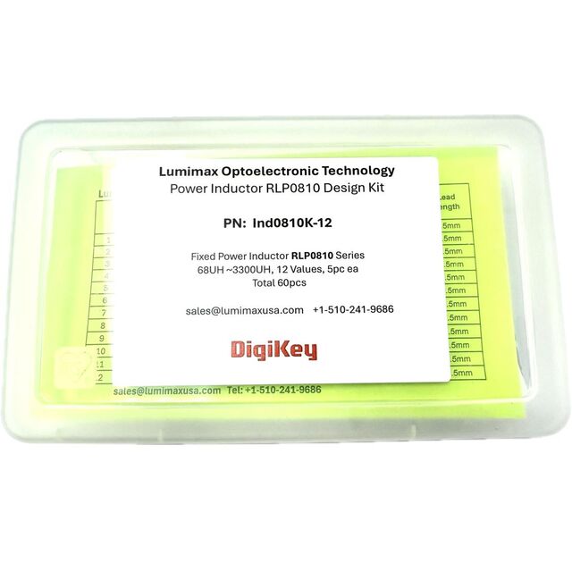 Lumimax Optoelectronic Technology Power Inductor 0810系列  IND0810K-12产品规格书