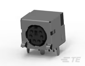 TE DIN连接器 5750071-1产品图纸