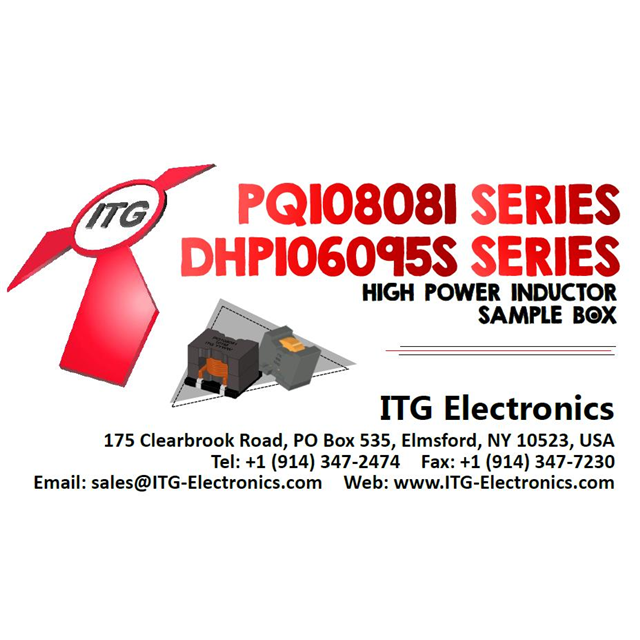 ITG Electronics, Inc. DHP106095S, PQ108081系列  HIGH CURRENT FLAT WIRE INDUCTOR产品规格书