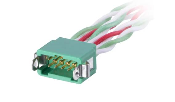 Harwin Gecko G125 系列 G125-MD10605L4-0350M产品图纸