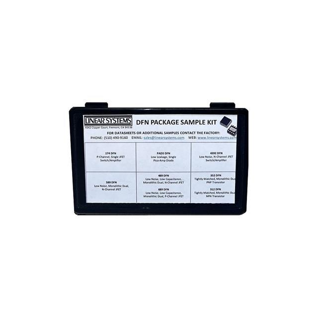 Linear Integrated Systems, Inc.  LS-SAMPLEBOX-DFN-6C-001 产品规格书