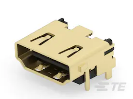 TE HDMI 连接器 2485396-1产品图纸
